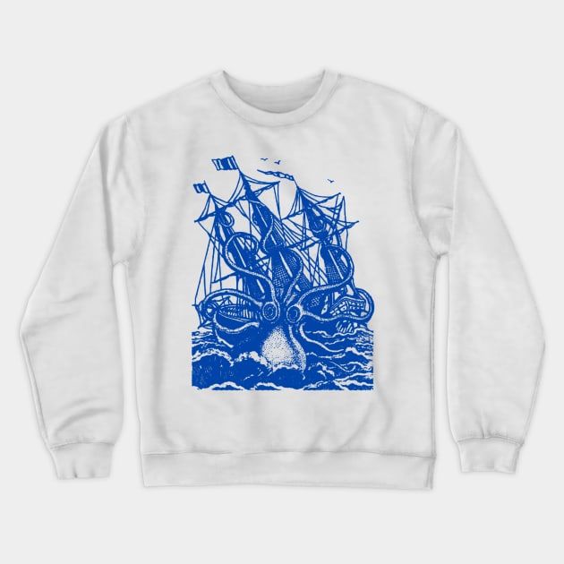 kraken Crewneck Sweatshirt by BerrymanShop